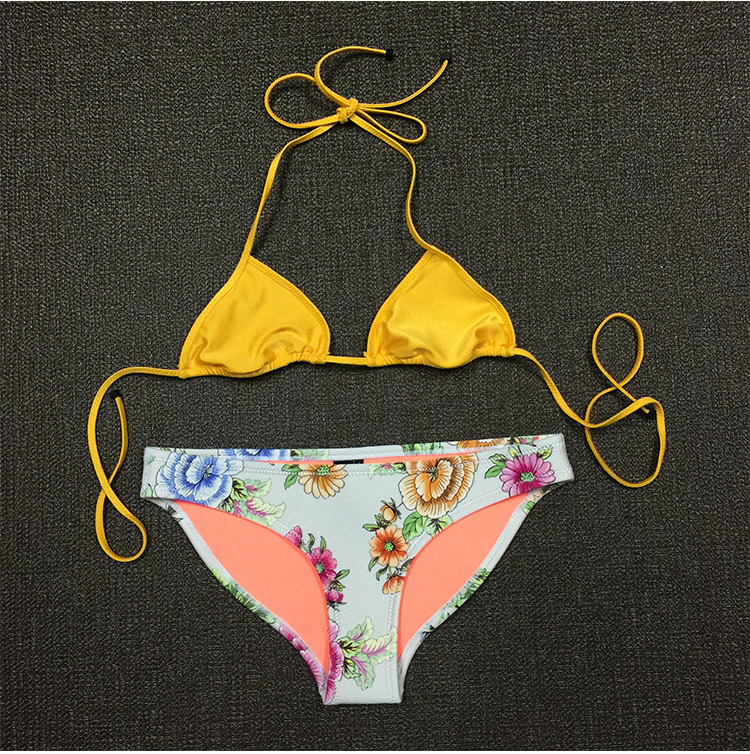 F4641-3 Orange sexy bikini set